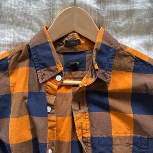 Men’s J.Crew slim fit casual button up shirt size small